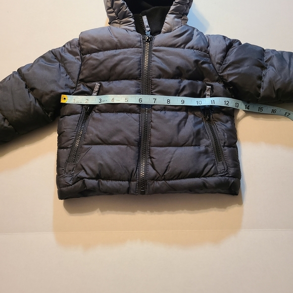 Rothschild Kids Black Puffer Jacket with Hood Lined NWT 12 Months - Picture 9 of 12